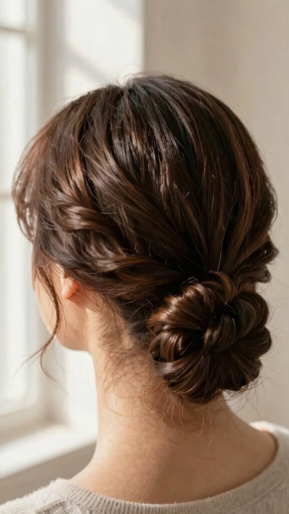 Protective Hairstyles for Natural Hair That Balance Beauty and Healthy Growth 5 sleek halo low bun
