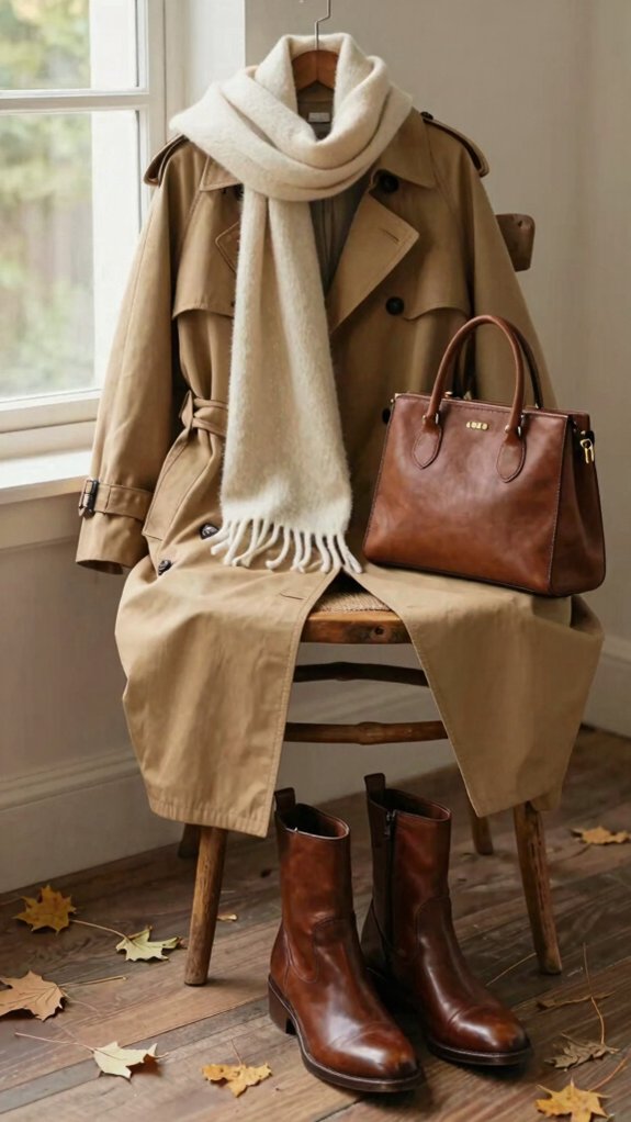 Fall Fashion Staples Worth Buying Once and Wearing for Years 2 sleek neutral trench layering