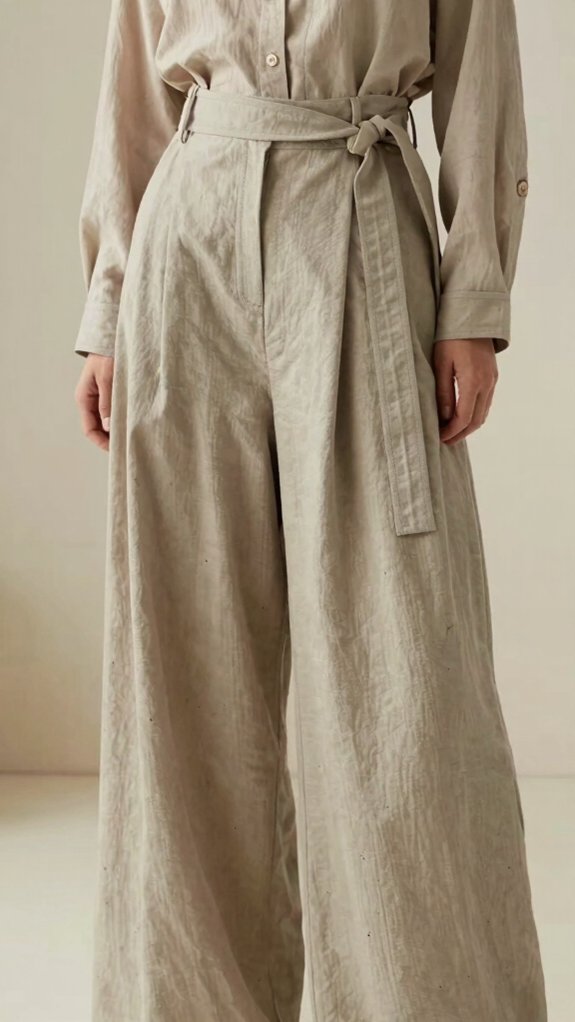 Modest Fashion Outfits That Feel Modern Instead of Plain 1 soft breathable wide leg trousers