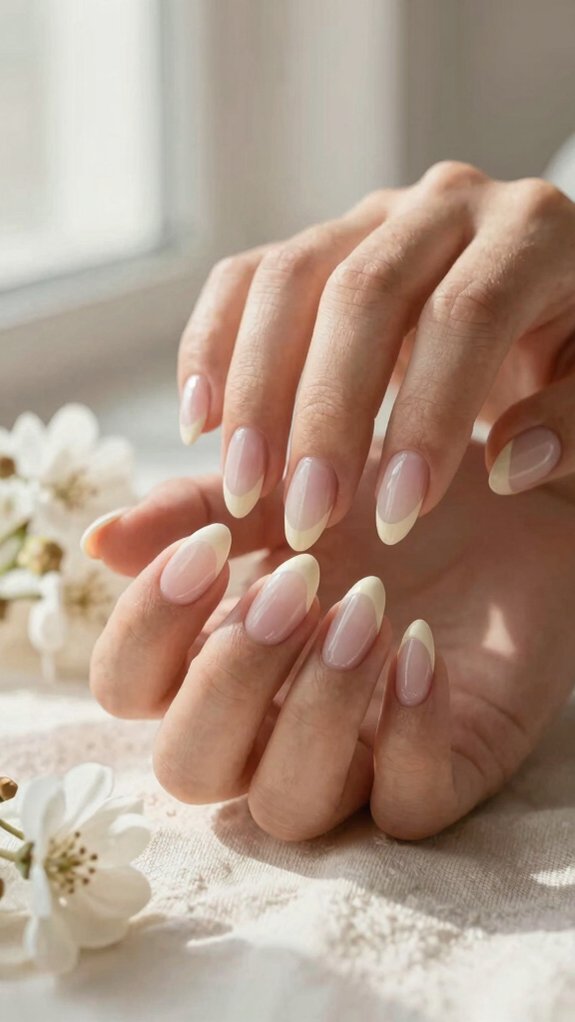 French Nail Designs That Look Elegant All Year Long 1 soft milky french tip look