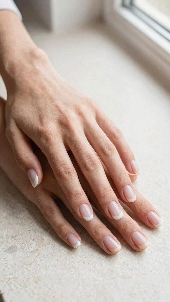 French Tip Nails vs American Manicure What’s the Difference? 5 soft neutral tips for short nails
