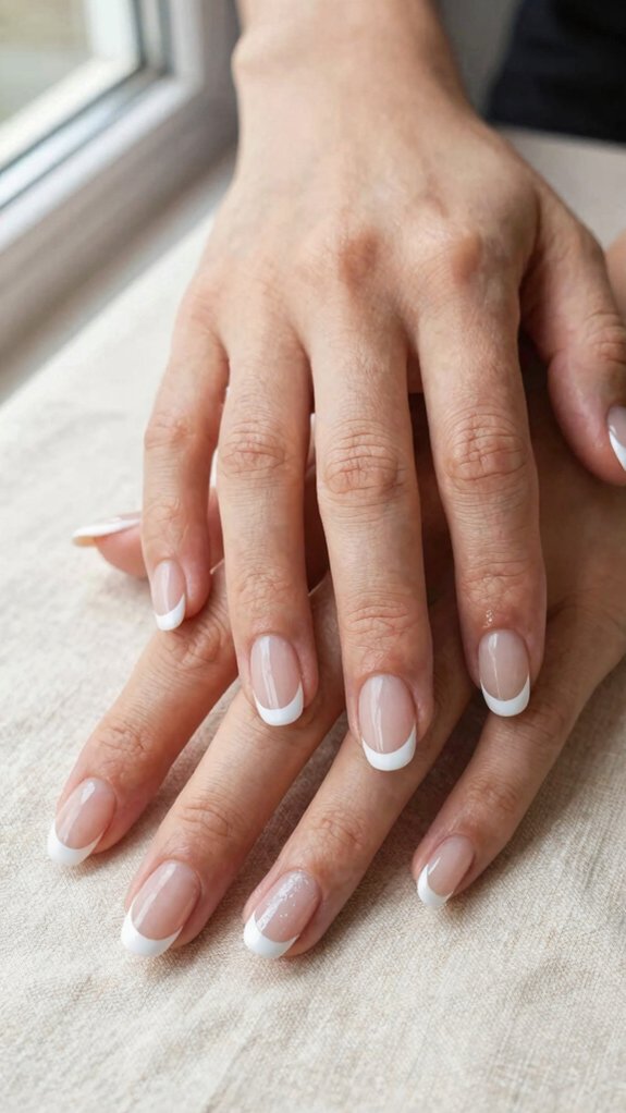 French Tip Nail Shapes That Completely Change the Final Look 4 soft oval french tip