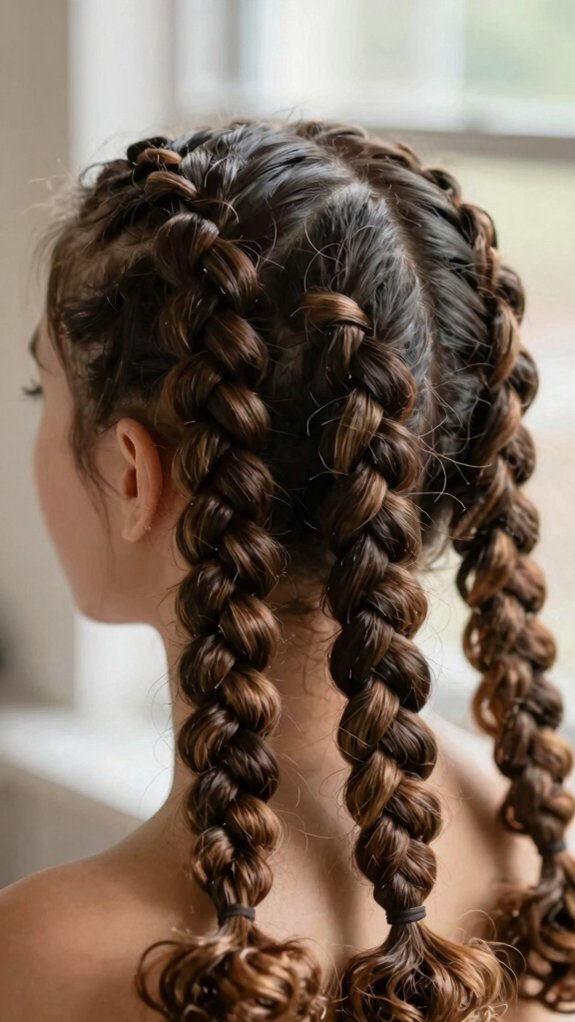 15 Cute Braided Hairstyles You’ll Wear on Repeat 2 soft puffy bubble braid technique