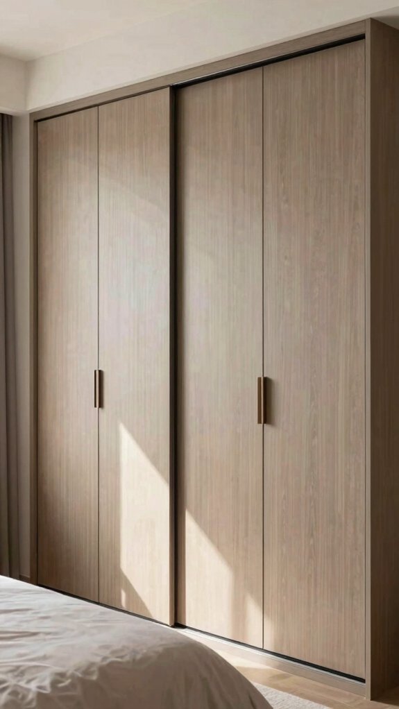 17 Sliding Door Wardrobe Designs for a Modern and Organized Bedroom 2 space saving sliding wardrobe storage