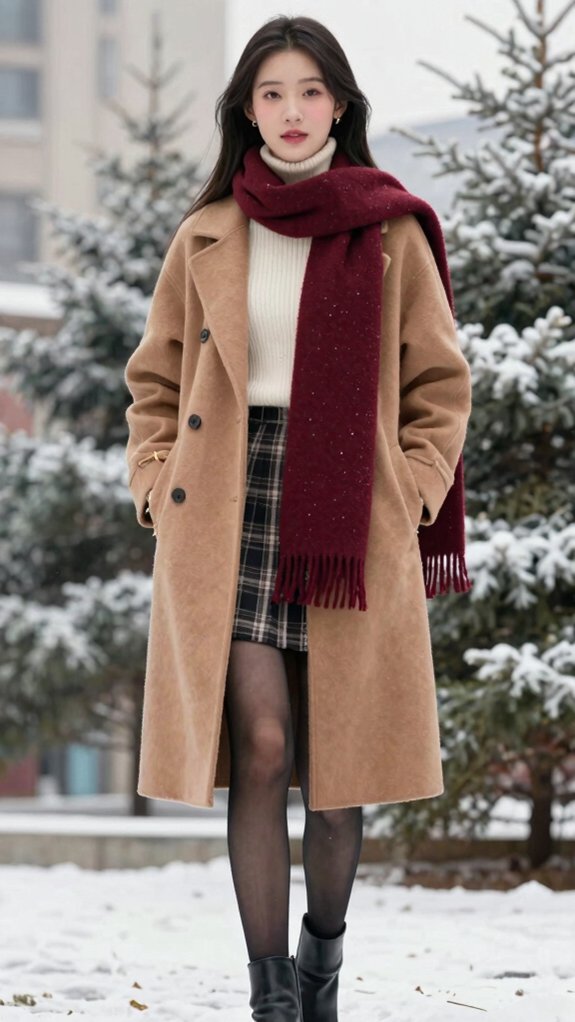 statement outerwear birthday layers