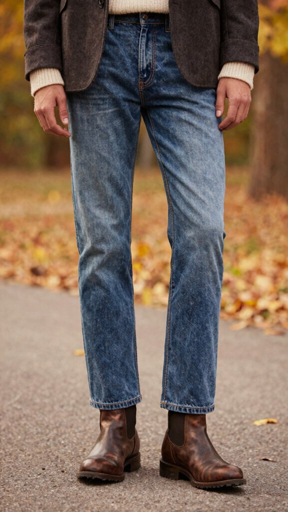 17 Fall Fashion Outfits You’ll Wear All Season 5 straight jeans sleek ankle boots