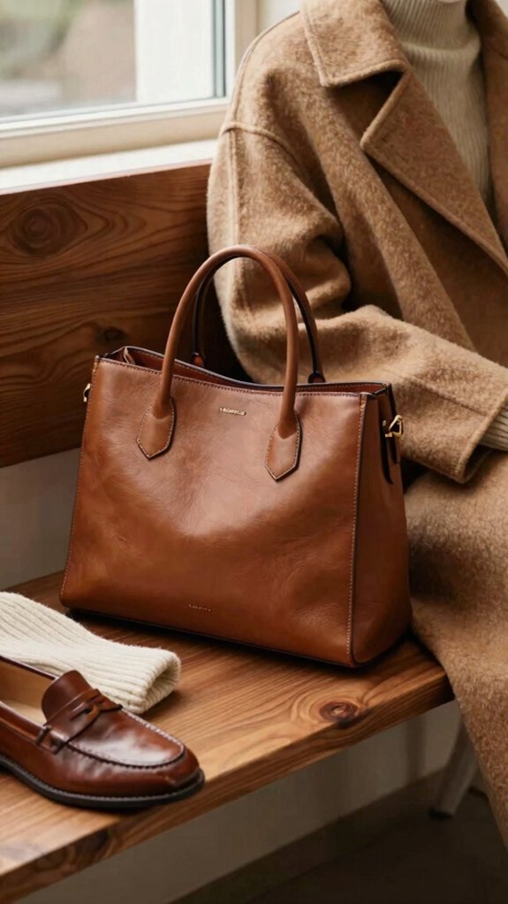 Fall Fashion Staples Worth Buying Once and Wearing for Years 8 structured suede fall handbag