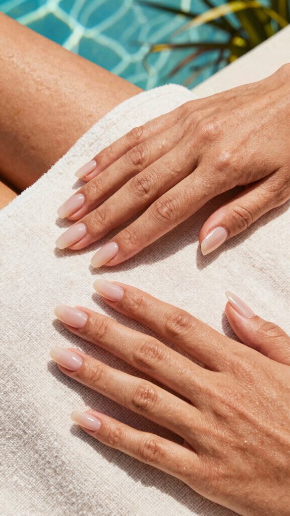 Summer Acrylic Nails vs Gel Nails Which Lasts Better in Hot Weather? 8 summer acrylic nails two weeks