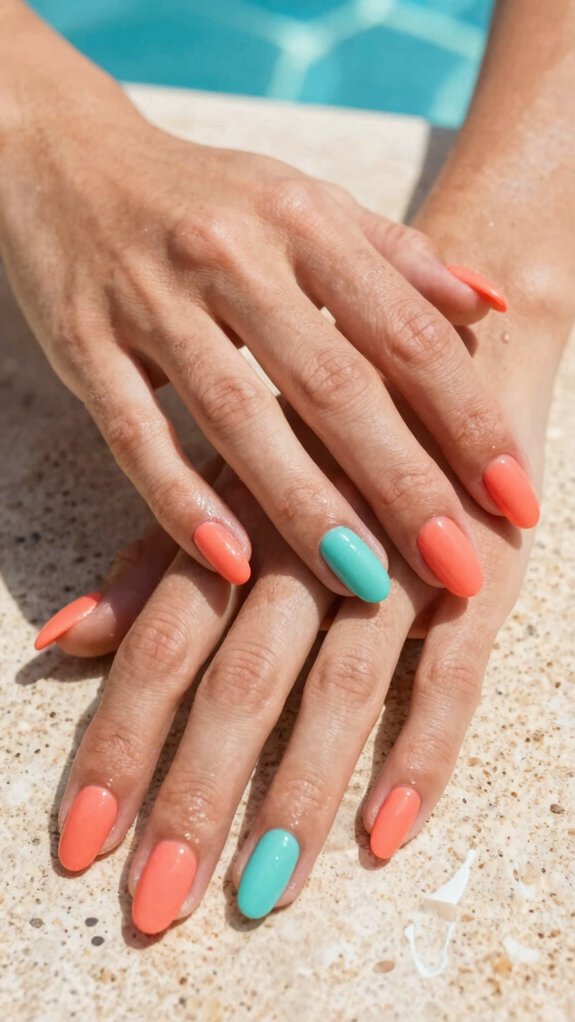 Summer Acrylic Nails vs Gel Nails Which Lasts Better in Hot Weather? 9 summer gel lift risk