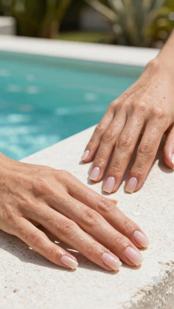 Summer Acrylic Nails vs Gel Nails Which Lasts Better in Hot Weather? 4 summer nails need sealing topcoat
