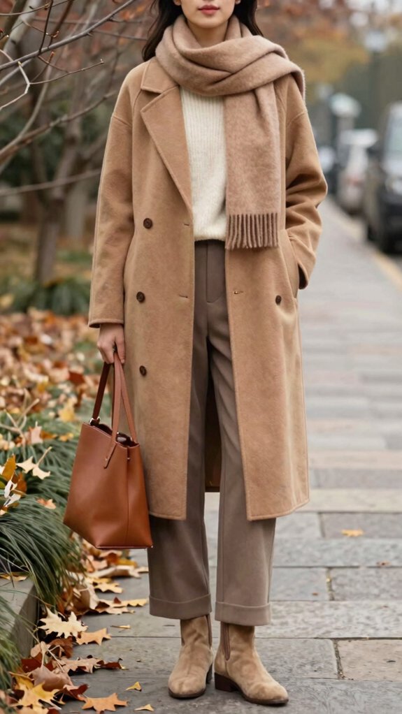 17 Fall Outfit Color Combinations You’ll See Everywhere This Season 14 taupe buttercream warm browns