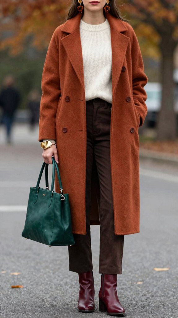 17 Fall Outfit Color Combinations You’ll See Everywhere This Season 15 texture first accessory styling