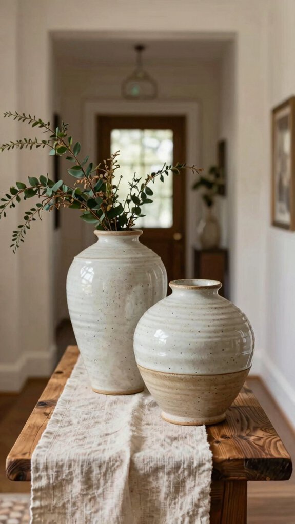 tight palette ceramic vase decor