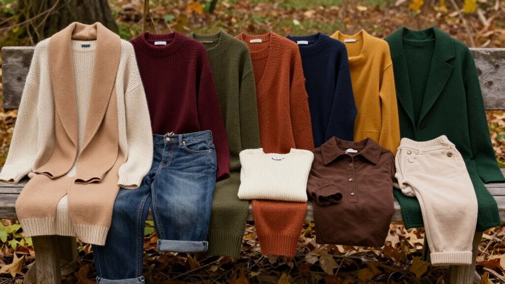 timeless fall outfit color combos