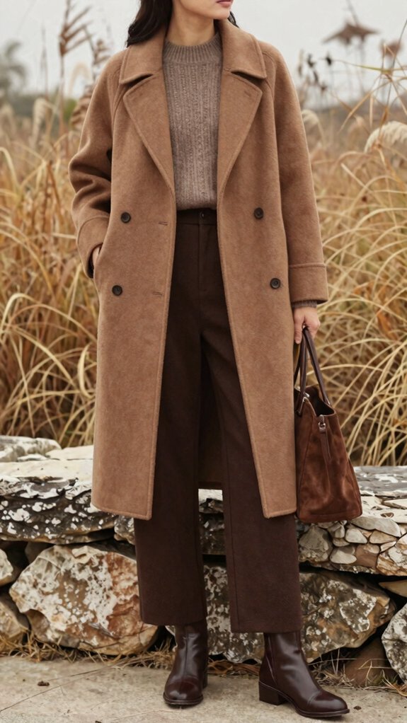 17 Fall Outfit Color Combinations You’ll See Everywhere This Season 10 tonal monochrome mocha styling