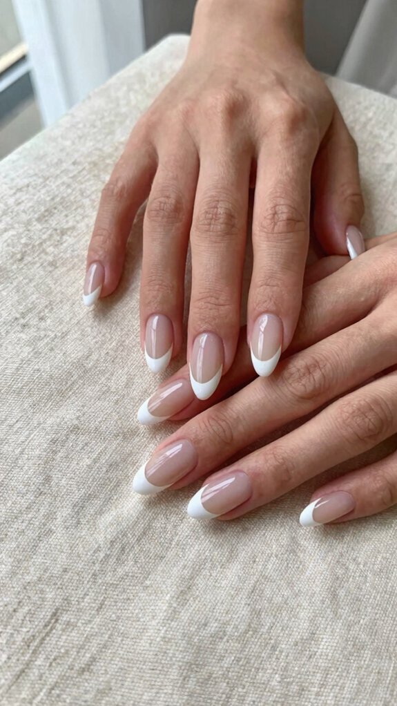 French Nail Designs That Look Elegant All Year Long 4 two line french tip upgrade