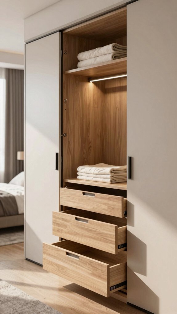 17 Sliding Door Wardrobe Designs for a Modern and Organized Bedroom 22 wardrobe zoning for easy mornings