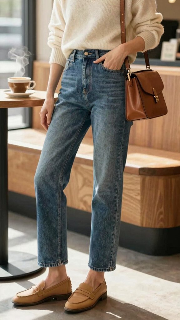 15 Jeans Outfits That Always Look Put Together 14 weekend coffee outfit tips