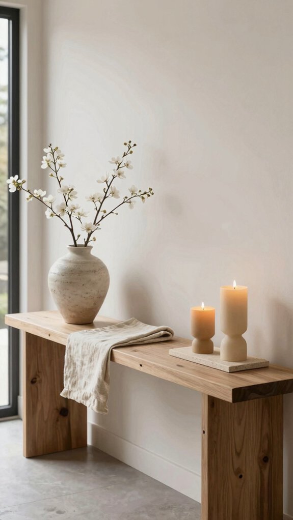 15 Modern Entryway Table Decor Ideas for a Clean and Elegant Look 16 welcoming entryway with mirror